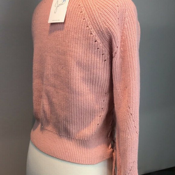 JOIE Lace Up Sweater NWT - Picture 4 of 8